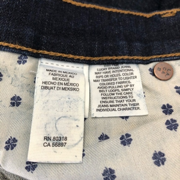 Lucky Brand Brooke Flare 10/30 Womens Jeans  Dark - Picture 14 of 16